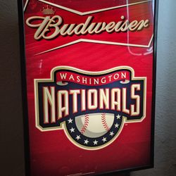 Budweiser Backlit Baseball 