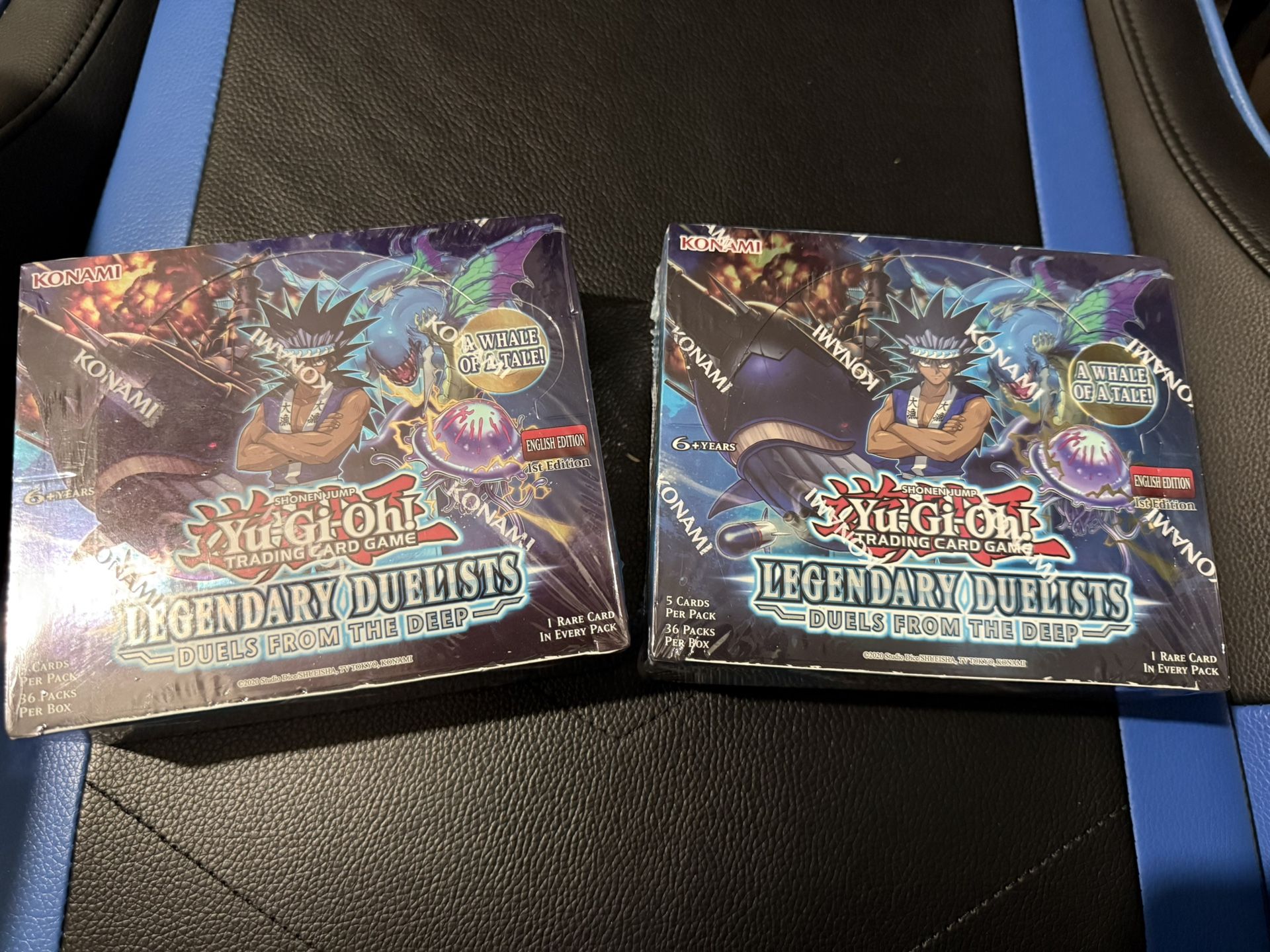 Yugioh Duels From The Deep Booster Box 2x
