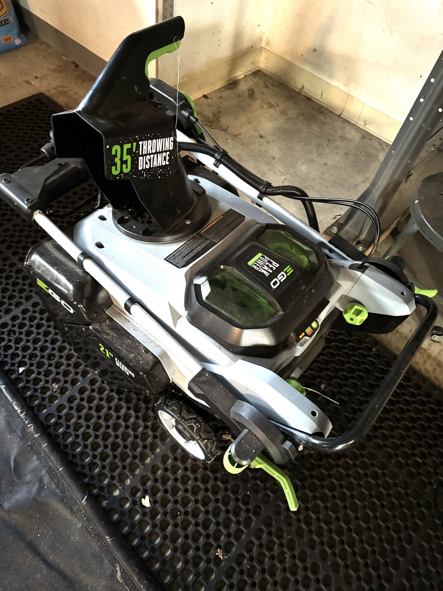 EGO PEAK POWER BATTERY SNOW BLOWER