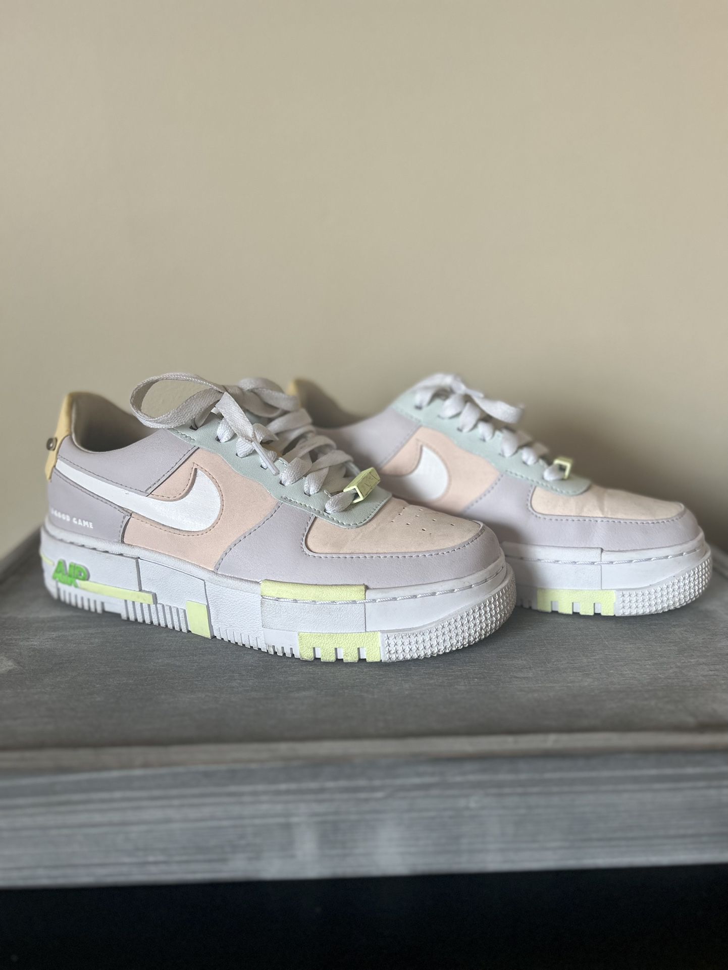LPL x Nike Air Force 1 Pixel Have A Good Game Info