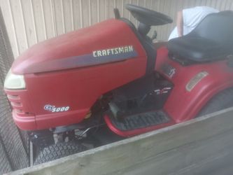 Craftsman gt5000 tractor