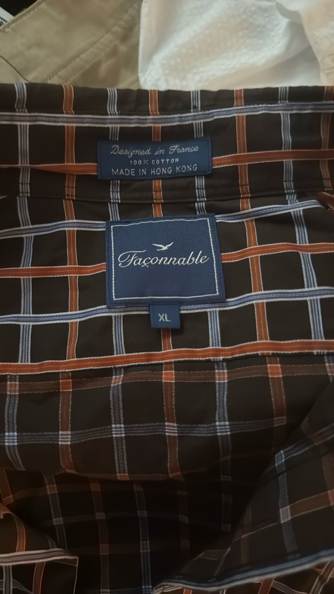 Faconnable Long Sleeve Dress Shirt