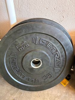Rogue get RX’d 15lb bumper plates pair