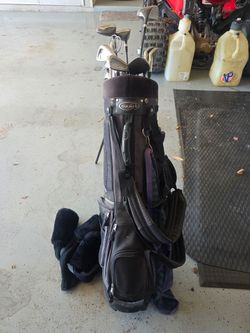 Orbit Golf Bag with Full Set of Clubs