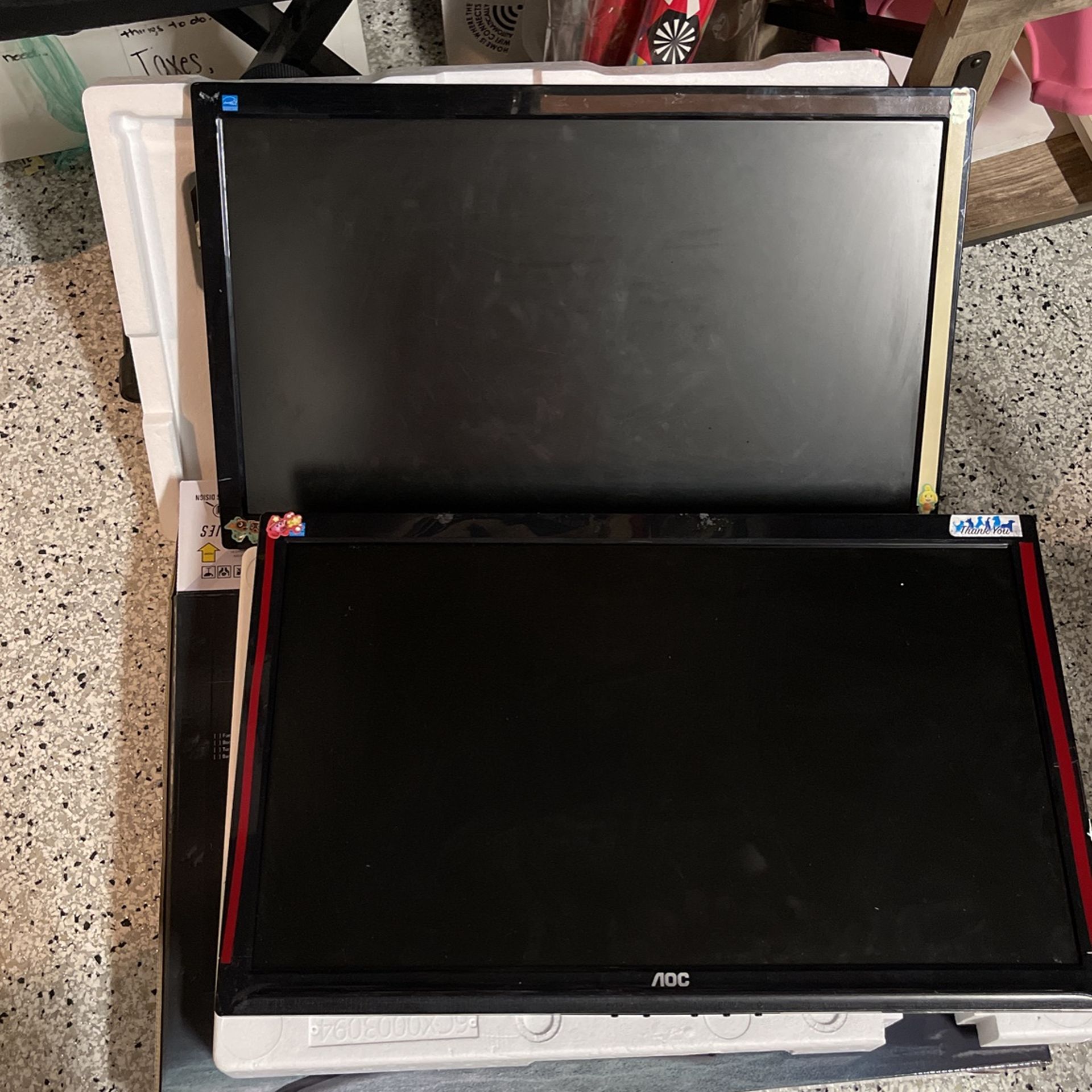 AOC Dual Monitors