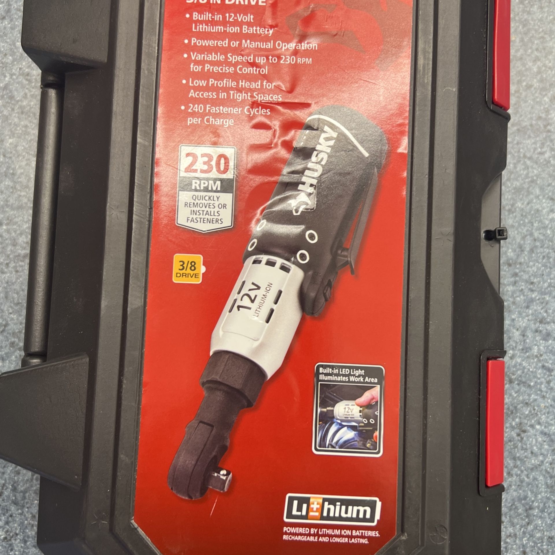 3/8 Husky Cordless Ratchet