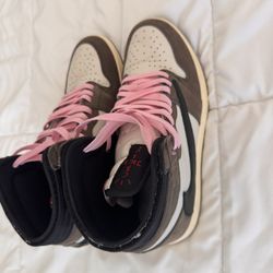 Jordan 1 Retro High OG x Travis Scott Mocha 2019 CD4487-100 Size 11