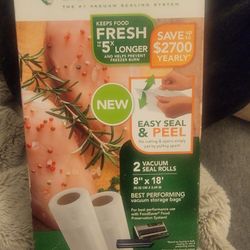 FoodSaver Vacuum Seal Rolls NEW