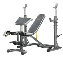 Golds Gym XRS20 Olympic Workout Bench and Squat Rack