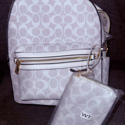 Backpack With Wallet