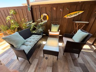 Yard set chairs / couch/ coffee table