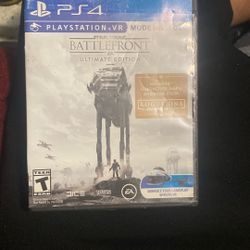 PS4 Game Battlefront Ultimate Edition Vr Playstation