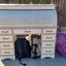 Doris Day Personal Roll Top Desk