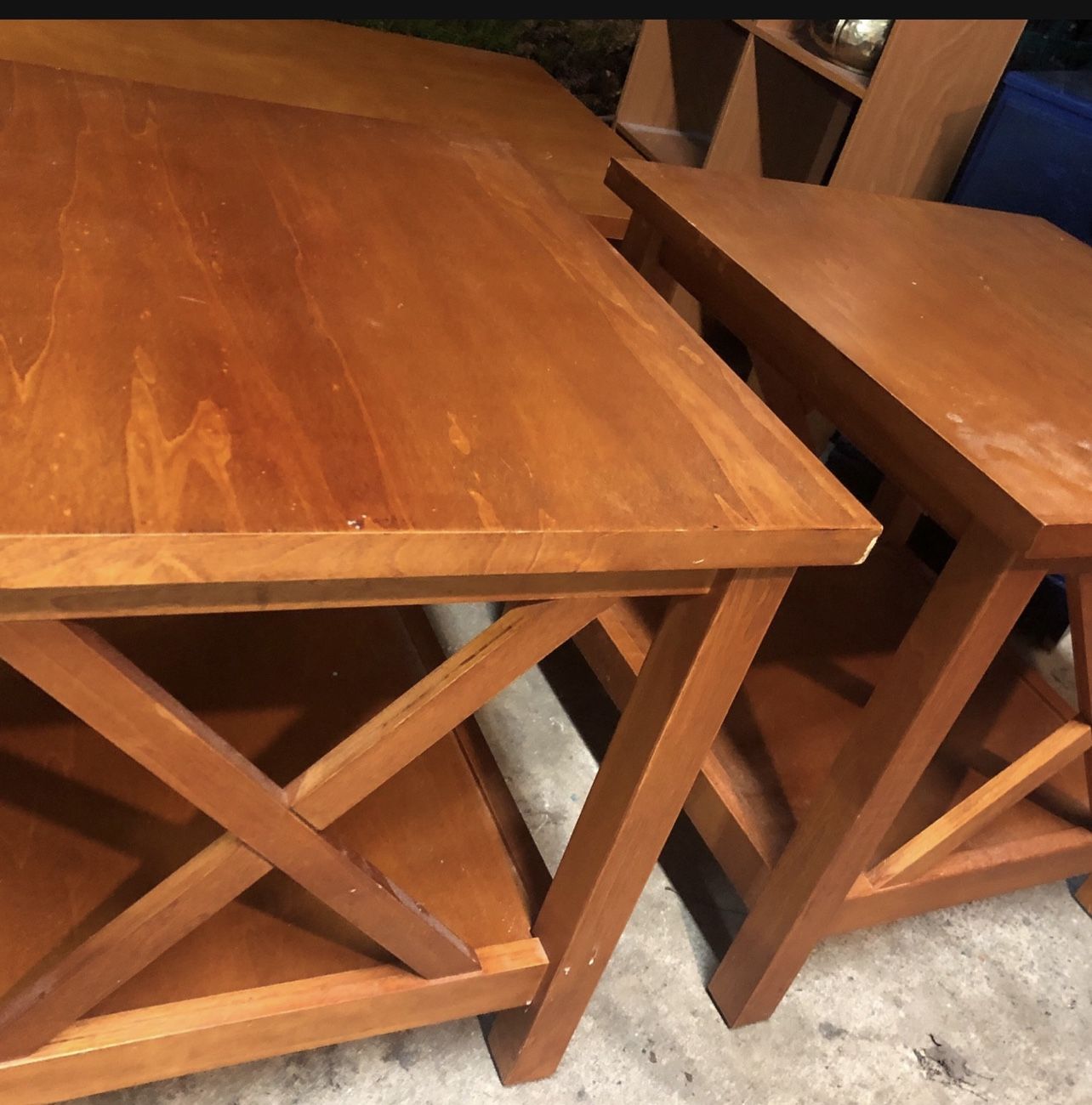 Coffee Table And Two End Tables
