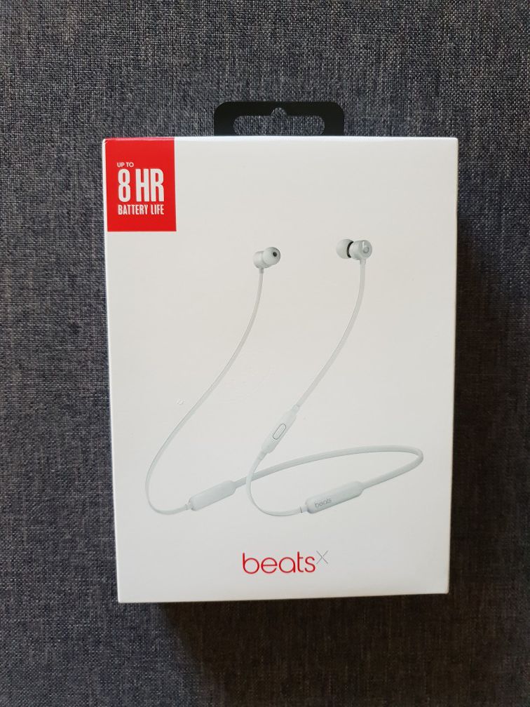 Beats X by Dr. Dre Wireless Bluetooth Headphones (White Color)