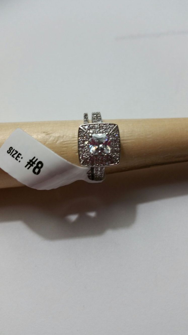 Engagement Wedding Ring Set