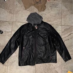 Levi’s Men’s Jersey Hood Racer Jacket