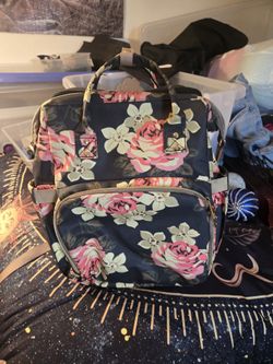 Floral DIAPER BAG BACKPACK