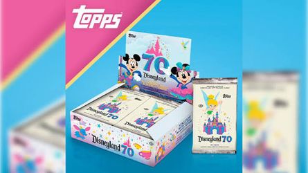 TOPPS 70TH ANNIVERSARY DISNEYLAND CARD BOX SEALED