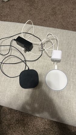 Two wireless charging pads