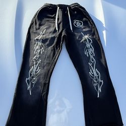 Black Hellstar Sweatpants Size M