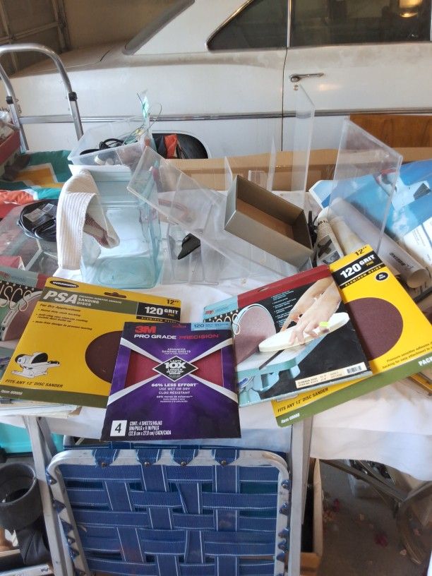 NEW LOT OF 5 Packs of Sanding Discs