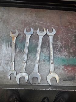 4 craftsman  wrenchs
