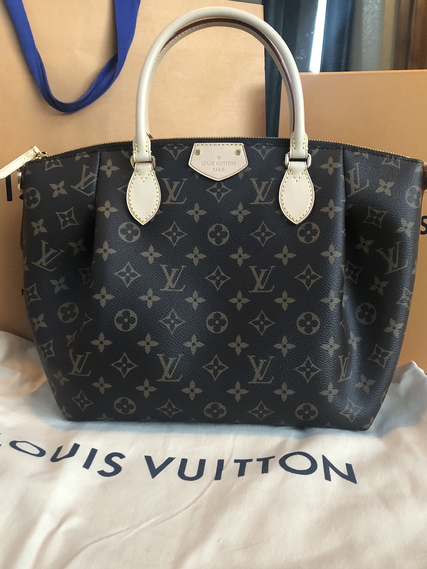 LOUIS VUITTON Turenne MM Handbag w/ Strap NEW Authentic