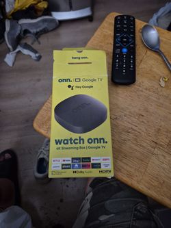 Onn. Google TV 4K Streaming Box