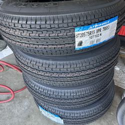 205/75/15 New Set Of Trailer Tires
