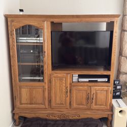 TV Cabinet, Side Table, Lamp