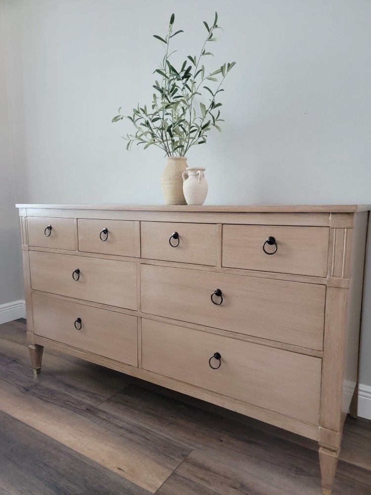 Vintage Solid Wood National Furniture John Colby & Sons Dresser - Buffet - Entryway - TV Console Revamped