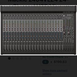 $140. Mackie 2404VLZ4 24-Channel USB Mixer