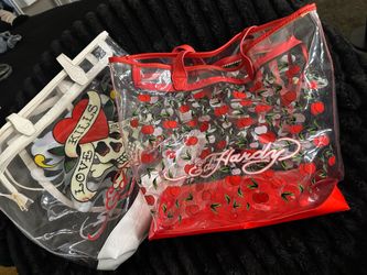Clear Ed Hardy Bags