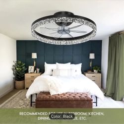 New 20 Inch Ceiling Fan With Led Light 