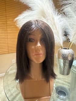 Human Hair/Synthetic blend Lace Front Wig