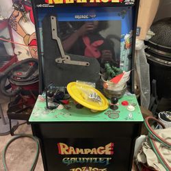 rampage arcade machine