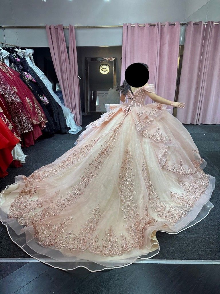 Quinceañera Dress Blush Pink
