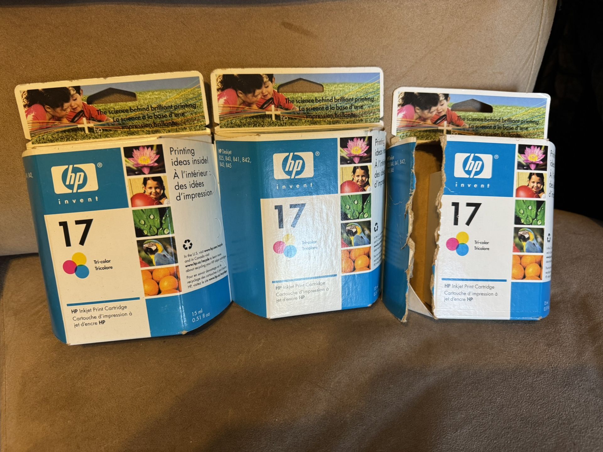 HP #17 Ink Cartridge Tri Color
