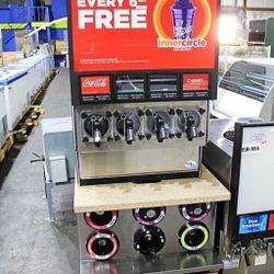 Commercial Icy Machine (Four Dispenser  Slushy Machine)