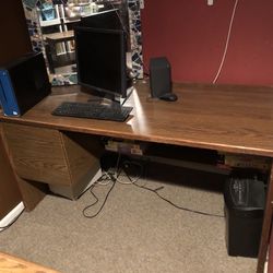 Solid Wood Office Desk 