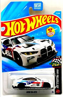 Hot Wheels BMW M4 GT3 Die-Cast Car