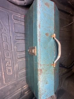 Vintage tool box