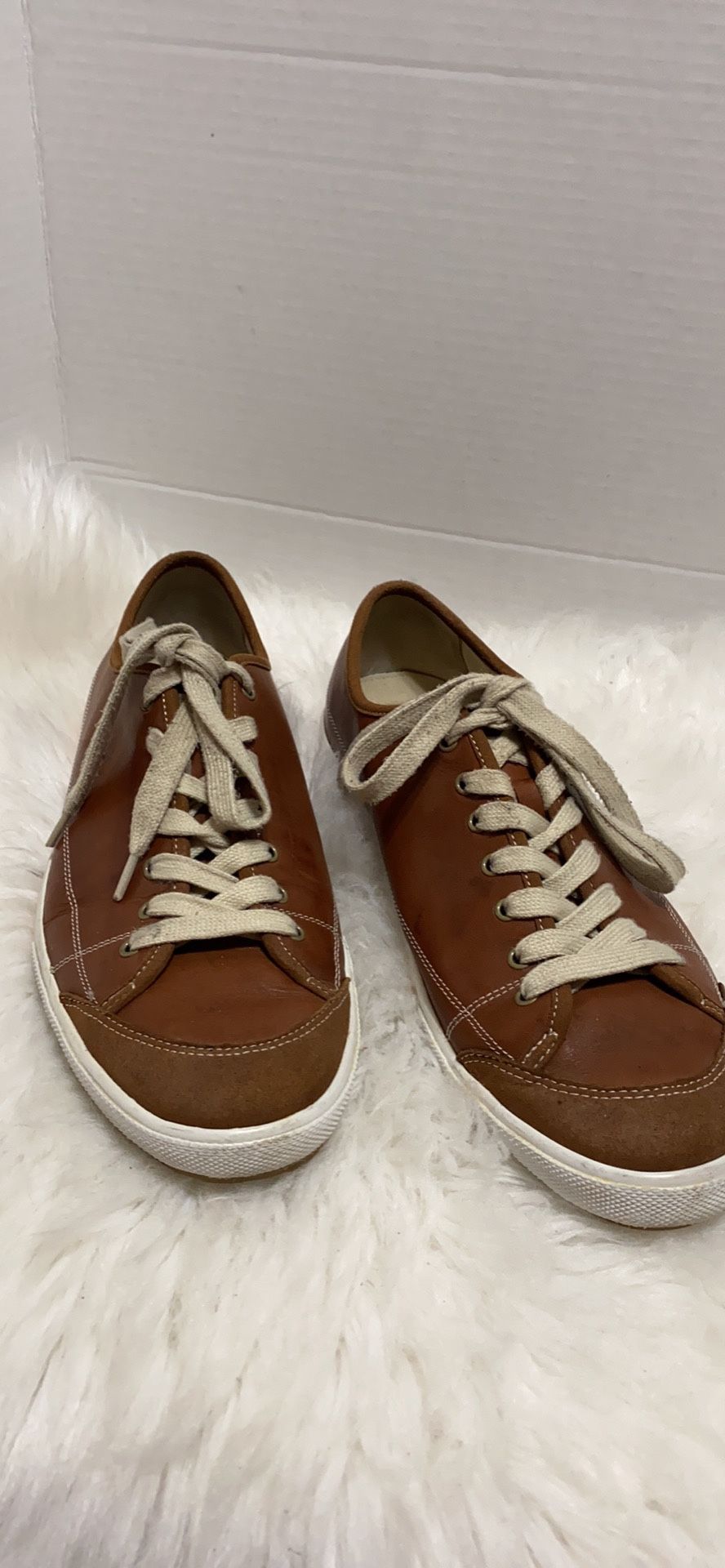 Cole Haan Nike air Men shoes s size 12 M Brown Leather