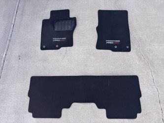 2026 Nissan Frontier Pro-4X Floor Mats Set