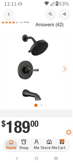 5-Spray Tub and Shower Faucet