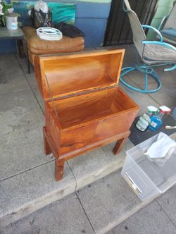 Antique Sewing Machine Box