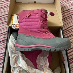 Girls Size 4 Pink Boots