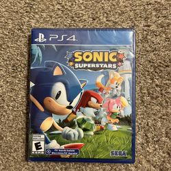 SONIC SUPERSTARS 4  PS4 (SEALED)