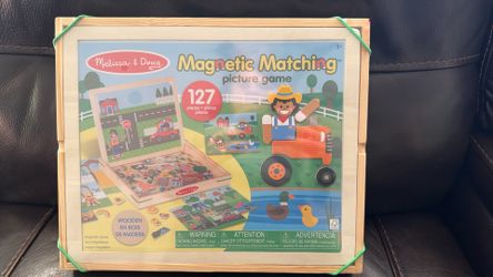 Melissa And Doug Magnetic Picture Game. New Sealed. 